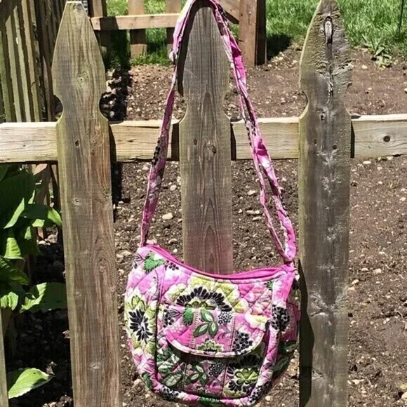 Vera Bradley Priscilla Pink Small Crossbody - Picture 1 of 2